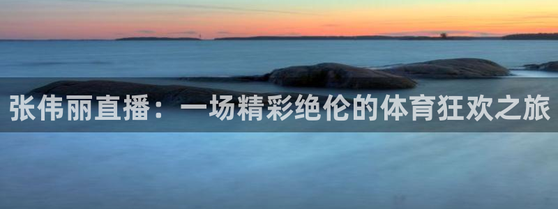 劲爆体育在线直播观看：张伟丽直播：一场精彩绝伦的体育狂欢之旅