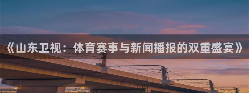 劲爆体育nba直播：《山东卫视：体育赛事与新闻播报的双重盛宴》